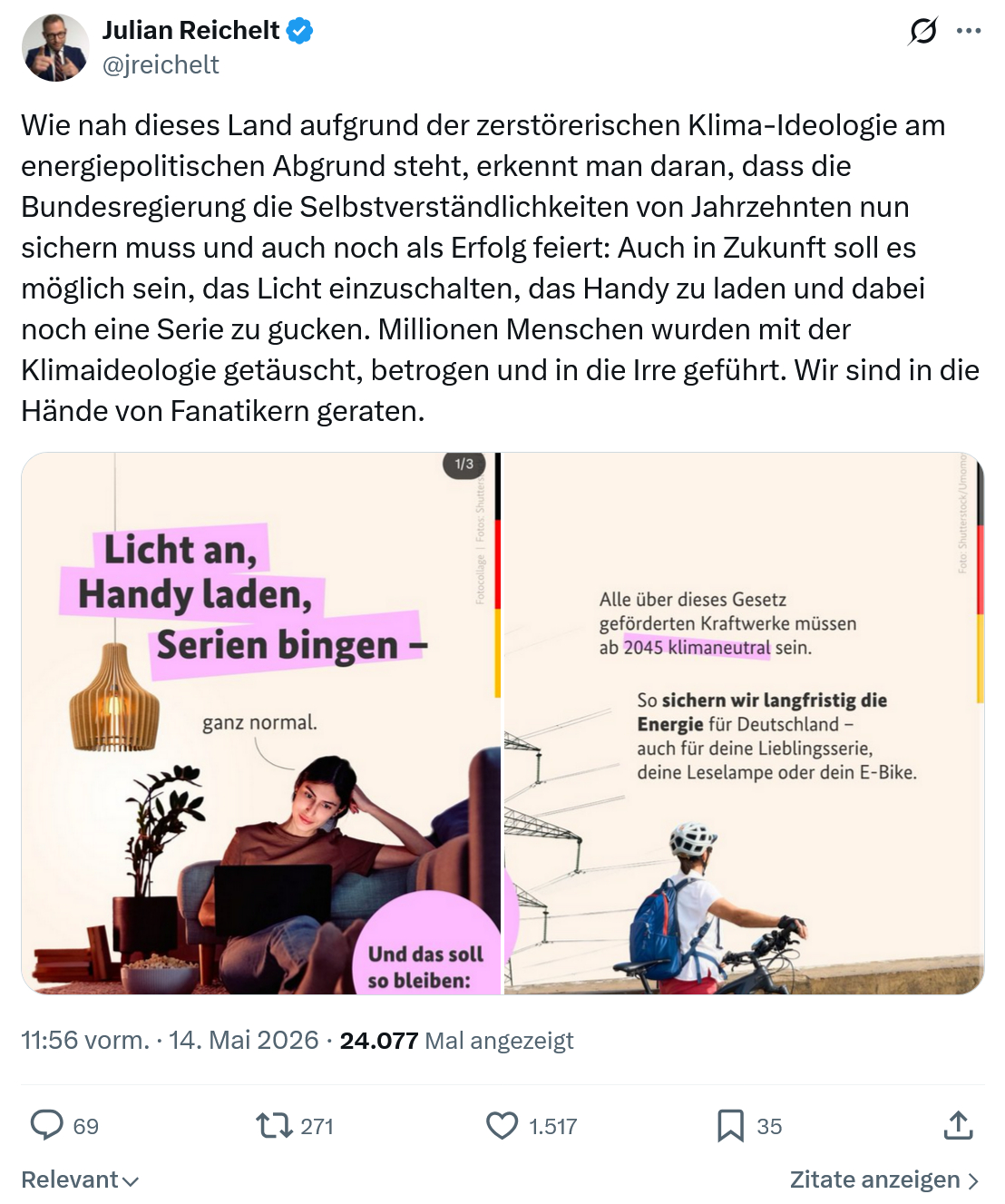 Julian Reichelt: Wie nah dieses Land aufgrund…