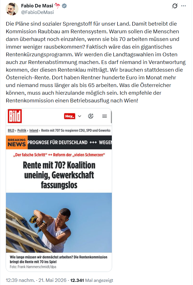 Fabio De Masi: Die Pläne sind sozialer Sprengstoff...
