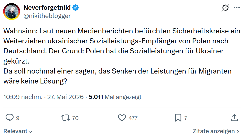 Neverforgetniki: Wahnsinn: Laut neuen Medienberichten…