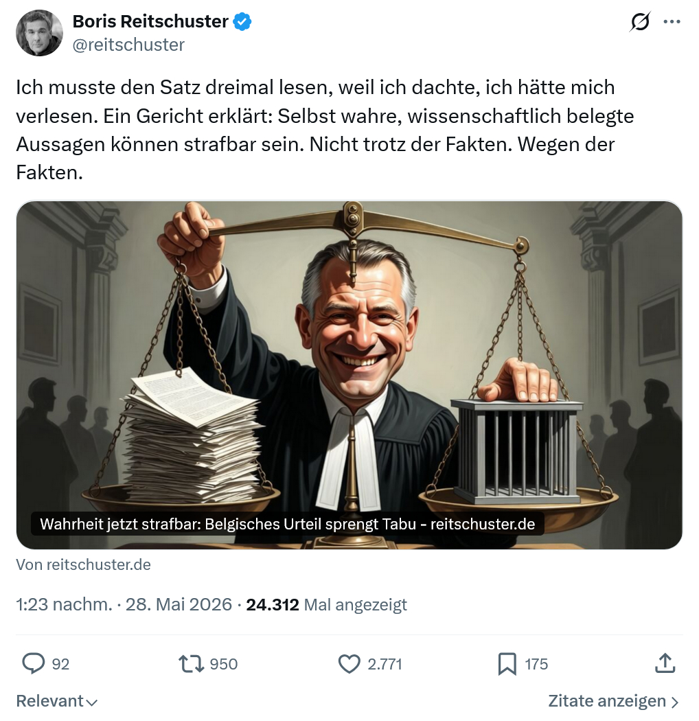 Boris Reitschuster: Ich musste den Satz dreima...
