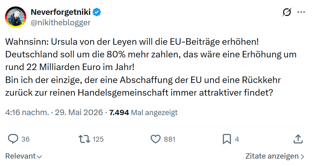 Neverforgetniki: Wahnsinn…