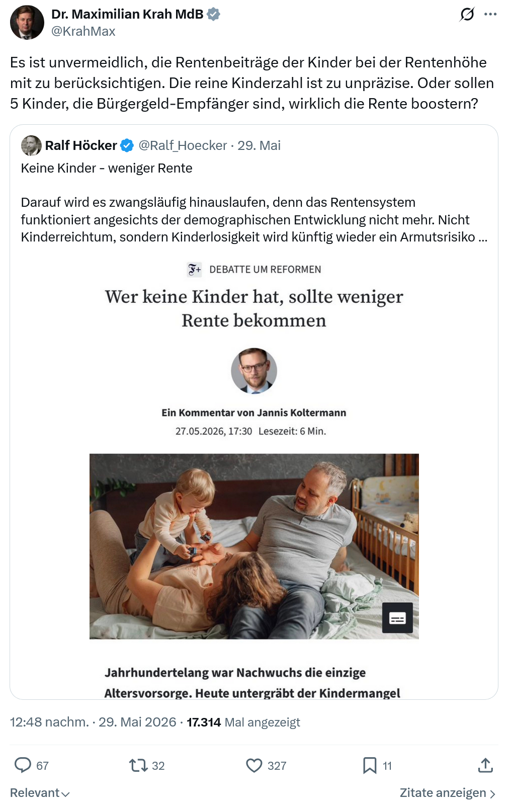 Maximilian Krah: Es ist unvermeidlich…