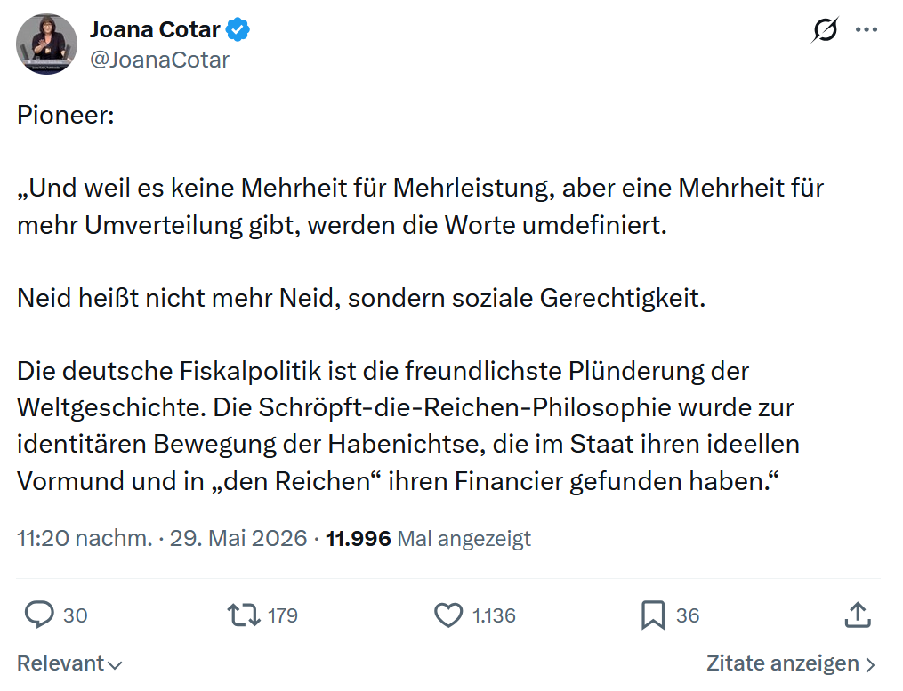 Joana Cotar: Pioneer…