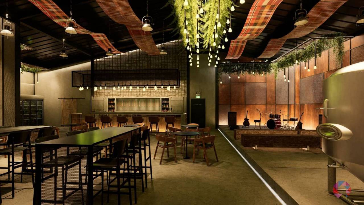 งานออกแบบ Krupy Restaurant — photo 2