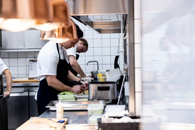 Vollmers Restaurant kitchen