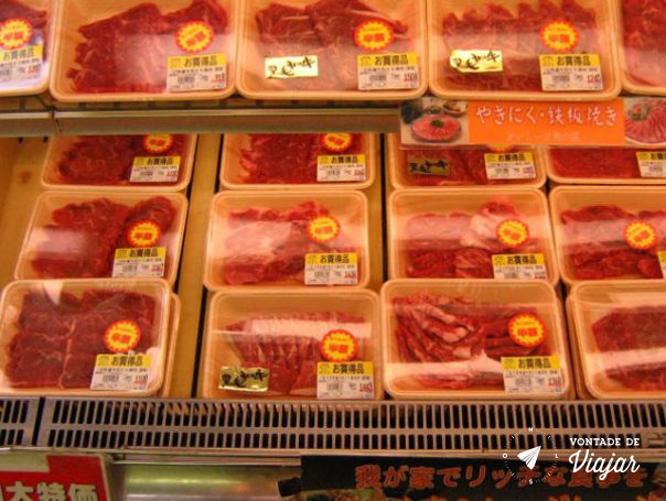 Kyoto - So da pra diferenciar a carne pelo preco