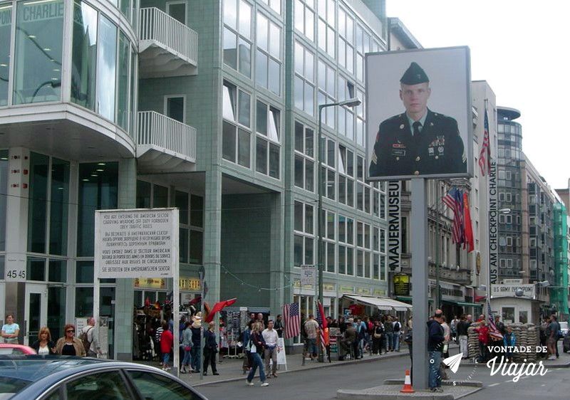 Muro de Berlim - Checkpoint Charlie