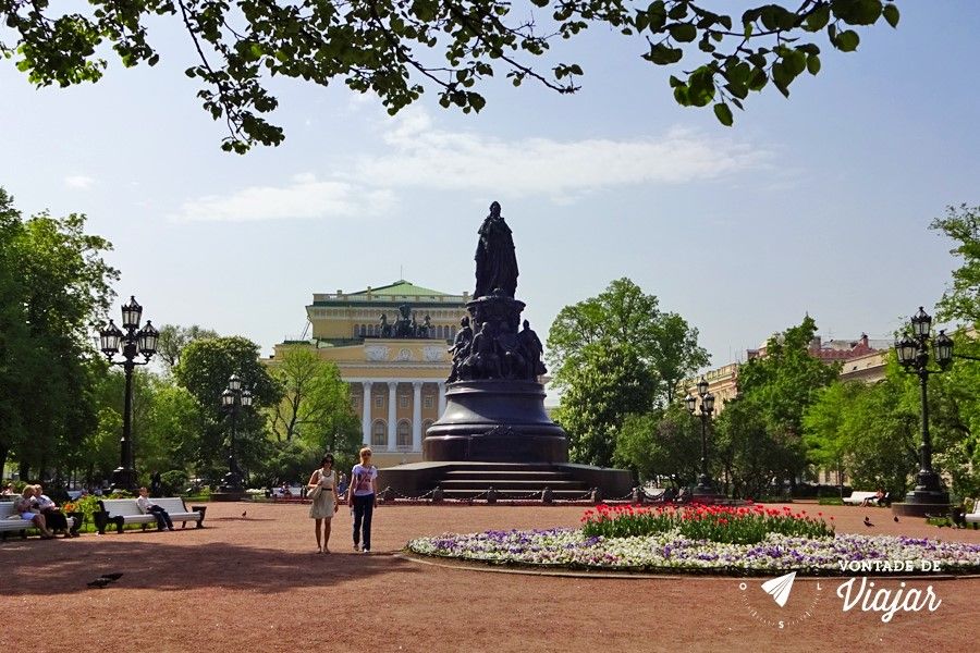 Sao Petersburgo - Teatro Alexandrinsky