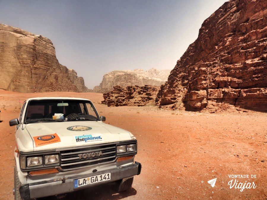 Jordania - Passeio de Jeep 4x4 no deserto de Wadi Rum