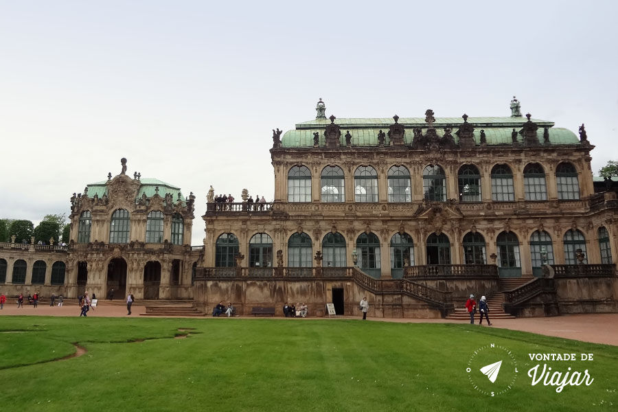 O que fazer em Dresden - Arquitetura barroca Dresdener Zwinger