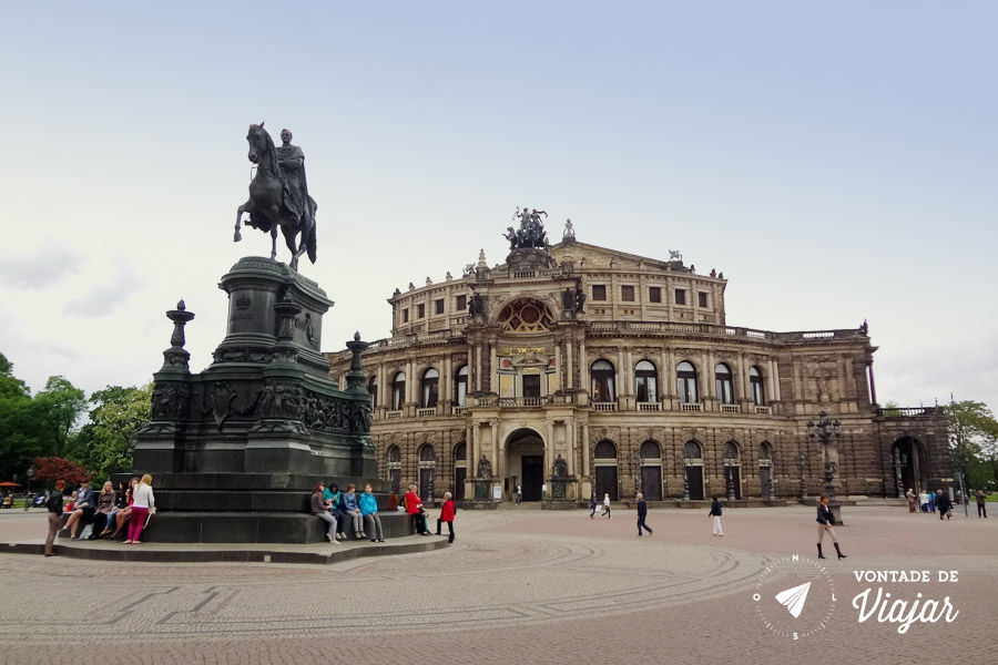 O que fazer em Dresden - Theaterplatz Semper Opera