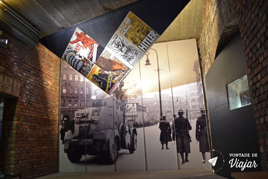 Centro de Documentacao de Nuremberg - Paineis da exposicao