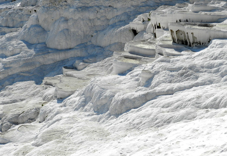 Pamukkale - Parece neve mas e calcario