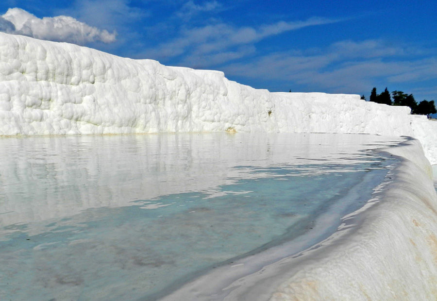 Pamukkale - Piscinas calcarias na Turquia