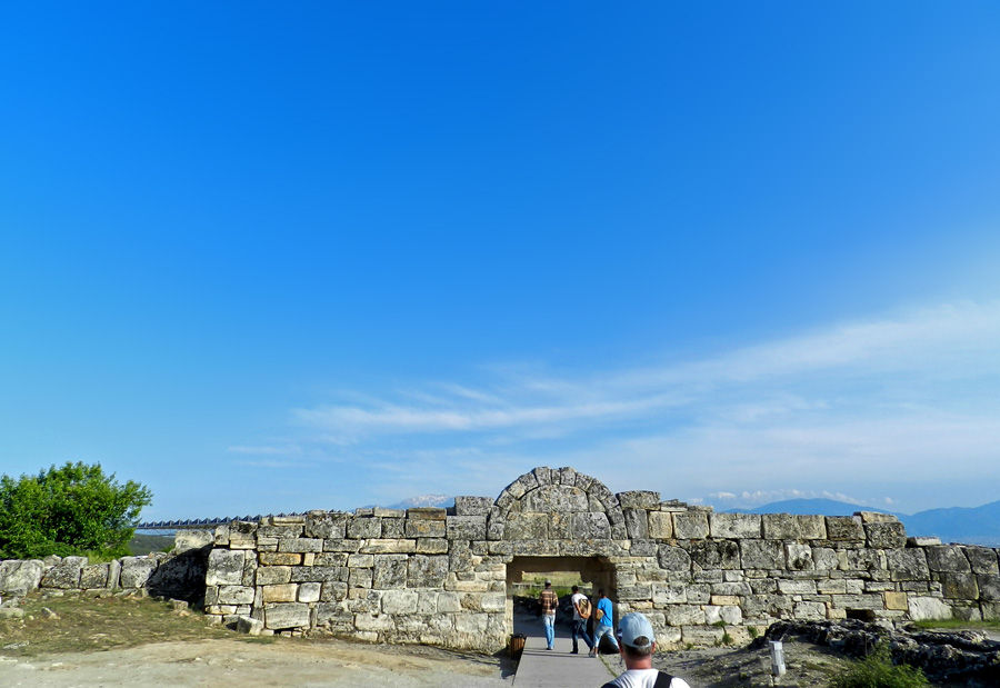 Pamukkale - Ruinas em Hierapolis Turquia