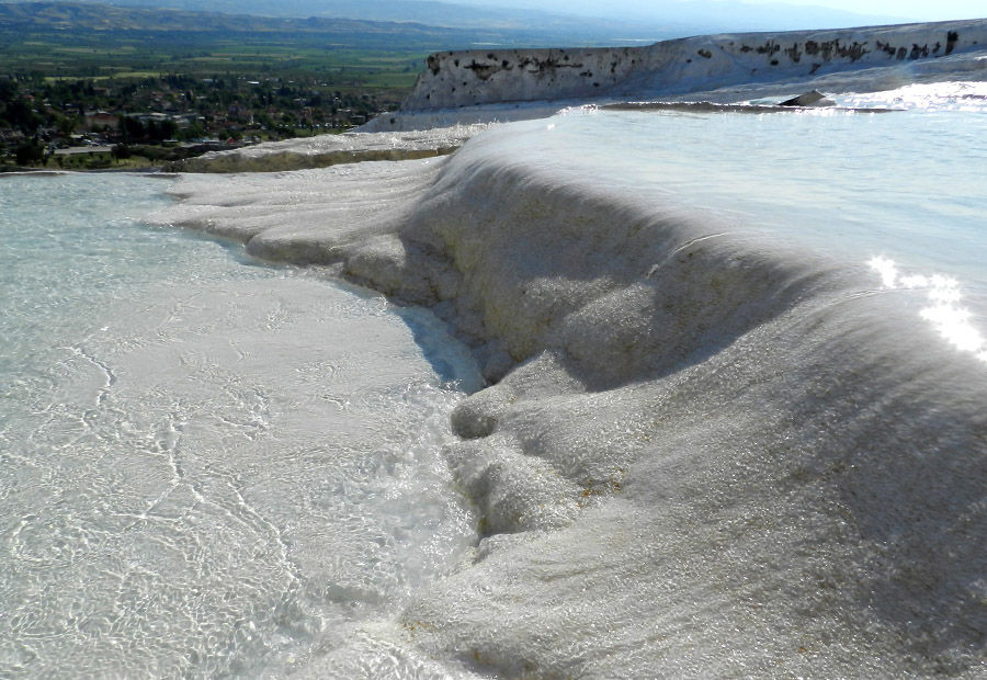 Pamukkale - Terraco de agua na Turquia