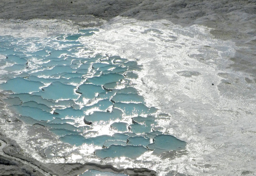 Pamukkale - Trecho fechado ao publico