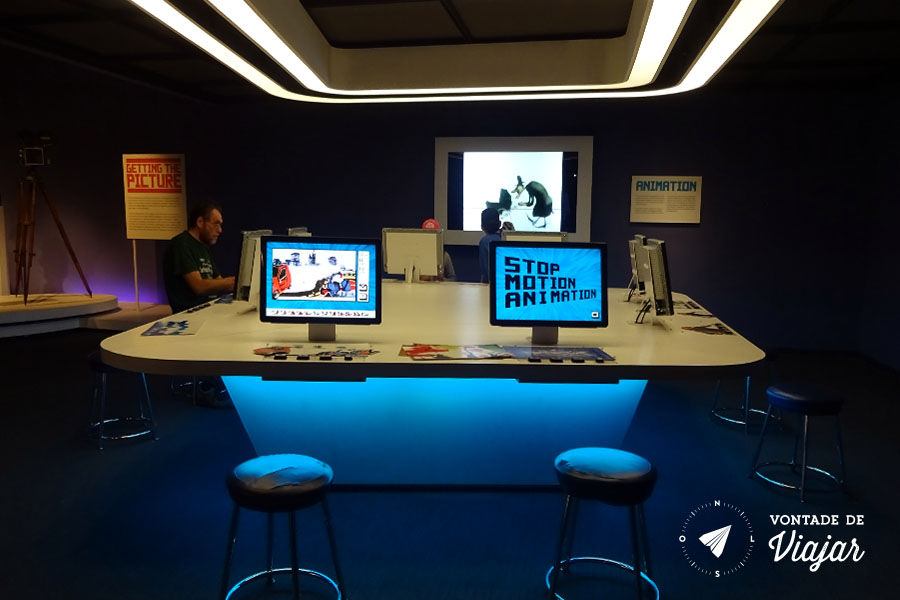 Nova York - Museu da Imagem em Movimento - Estudio de animacao