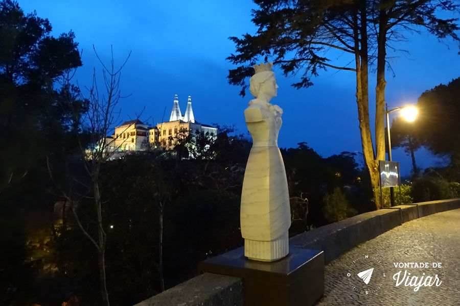 O que fazer em Sintra - Estatuas na Volta do Duche
