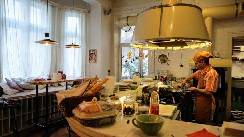 O que fazer em Sofia Bulgaria - Restaurante Lavanda