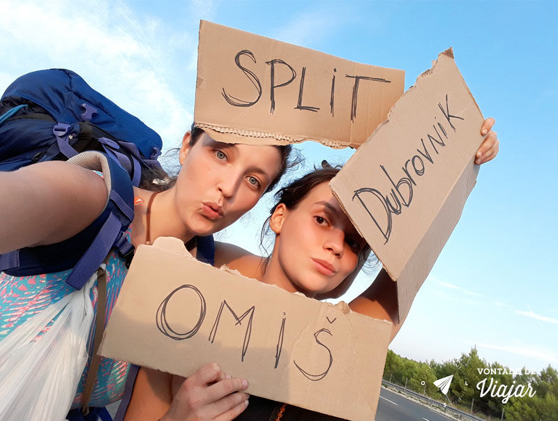 Viagem Croacia - Carona para Split Omis