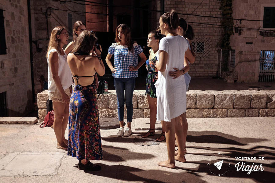 Viagem Croacia - Luse grupo de klapa em Split