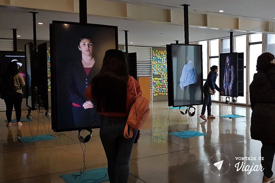 O que fazer em Lima Peru - Lugar de la Memoria instalacoes interativas no museu