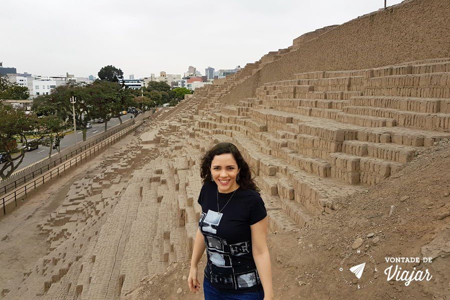 O que fazer em Miraflores Lima Peru - Sitio arqueologico Huacca Pucllana