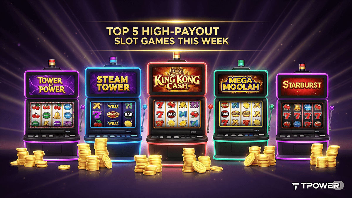 Review TPOWER: Top 5 High‑Payout Slot Games This Week