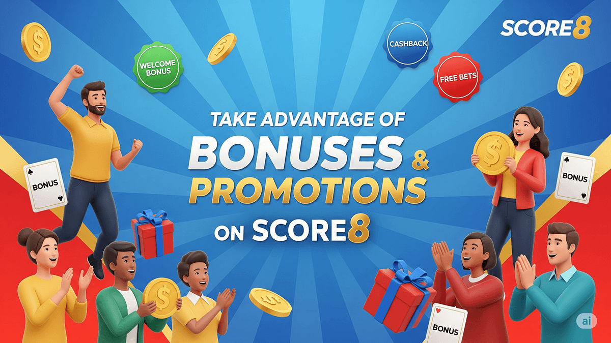 Take Advantage of Bonuses and Promotions on Score8