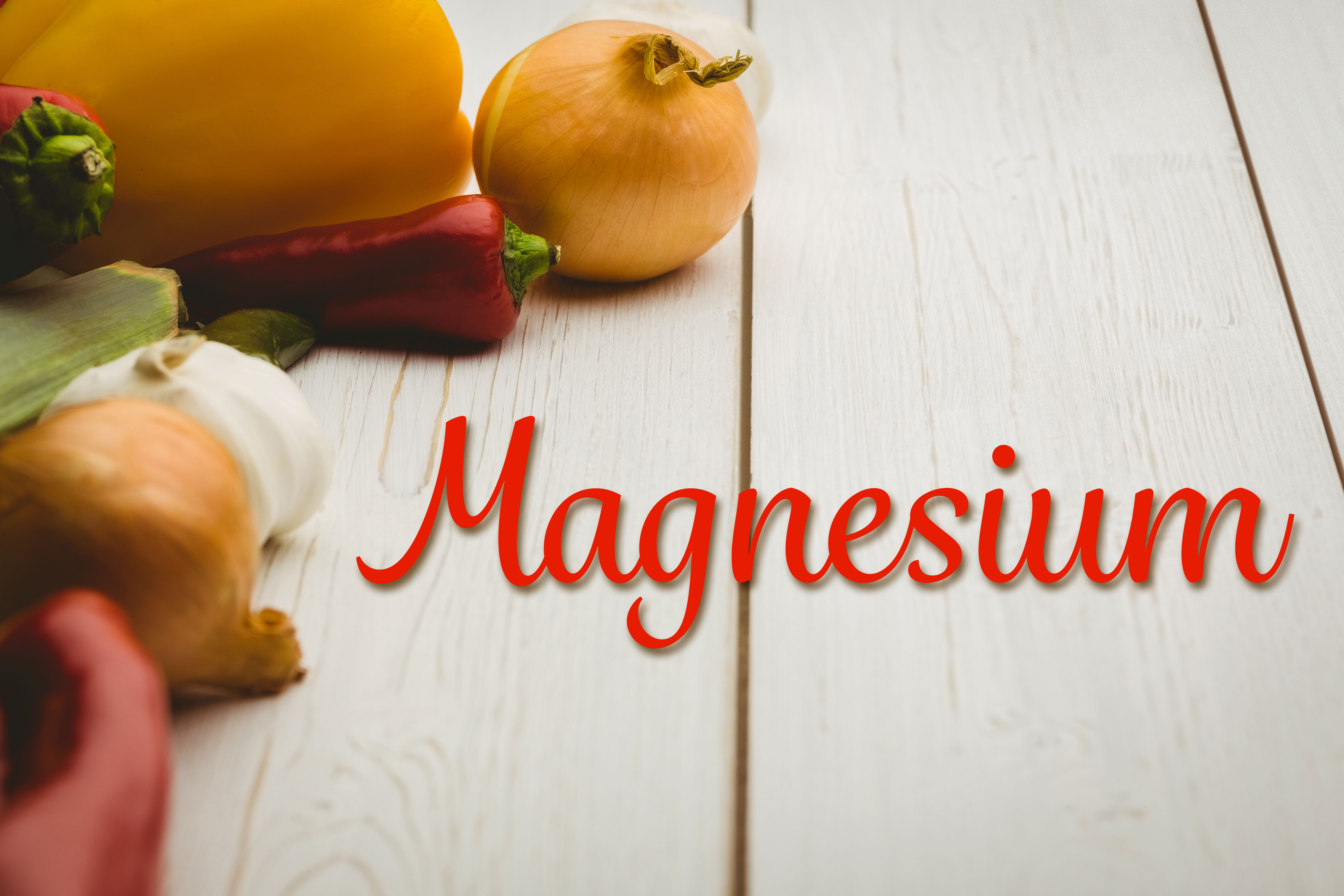 Composite image representing magnesium and its food sources — magnesium regulates the same GABA neurotransmitter system that alcohol affects, making it relevant for sleep and mood during the alcohol-free transition