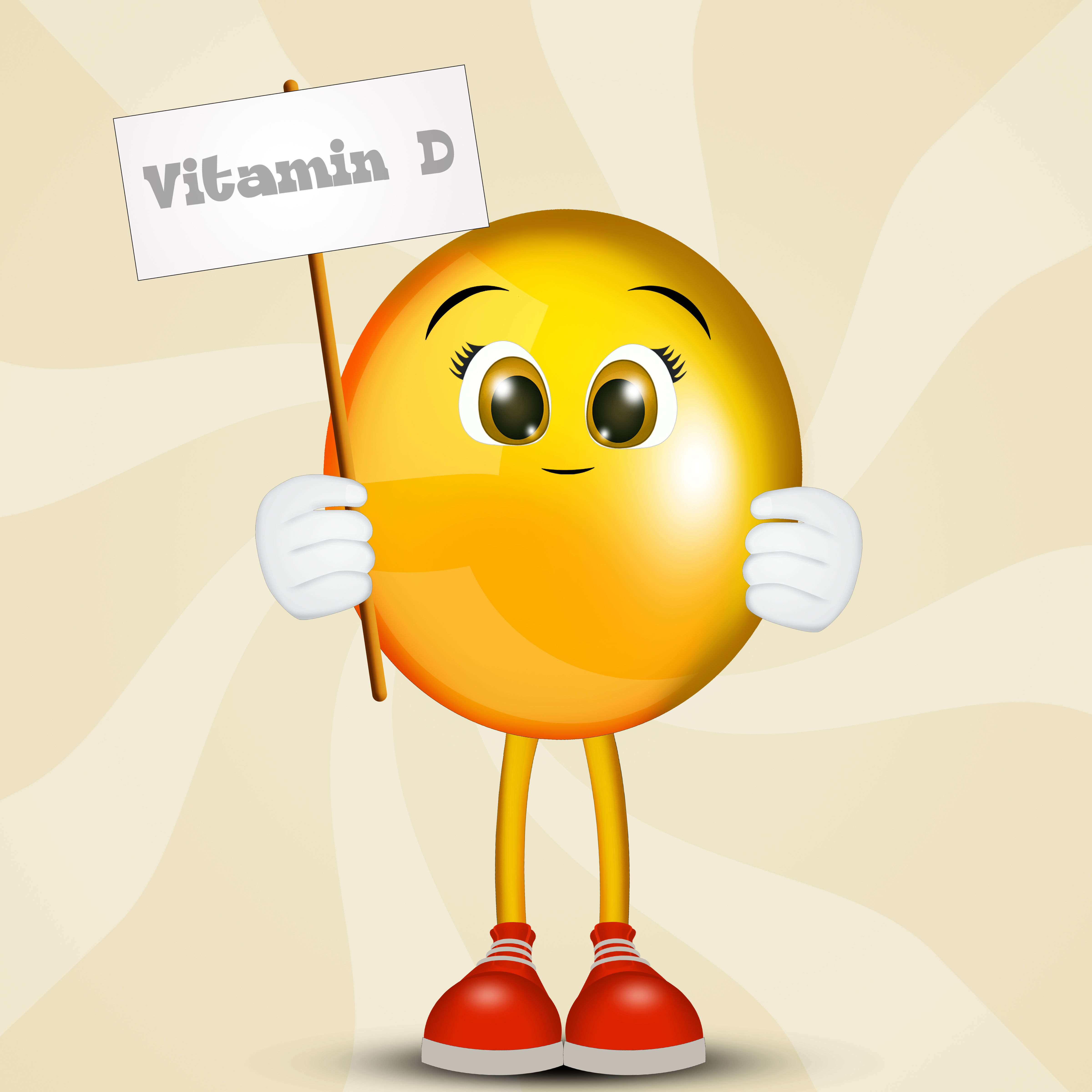 The benefits of vitamin D illustrated — D3 (cholecalciferol) is more effective at raising blood levels than D2 (ergocalciferol), an important distinction when reading a multivitamin label