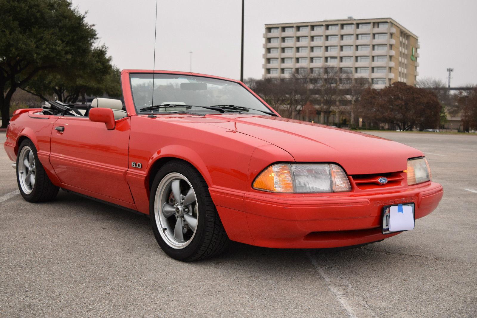 1992 Ford Mustang Lx Convertible For Sale