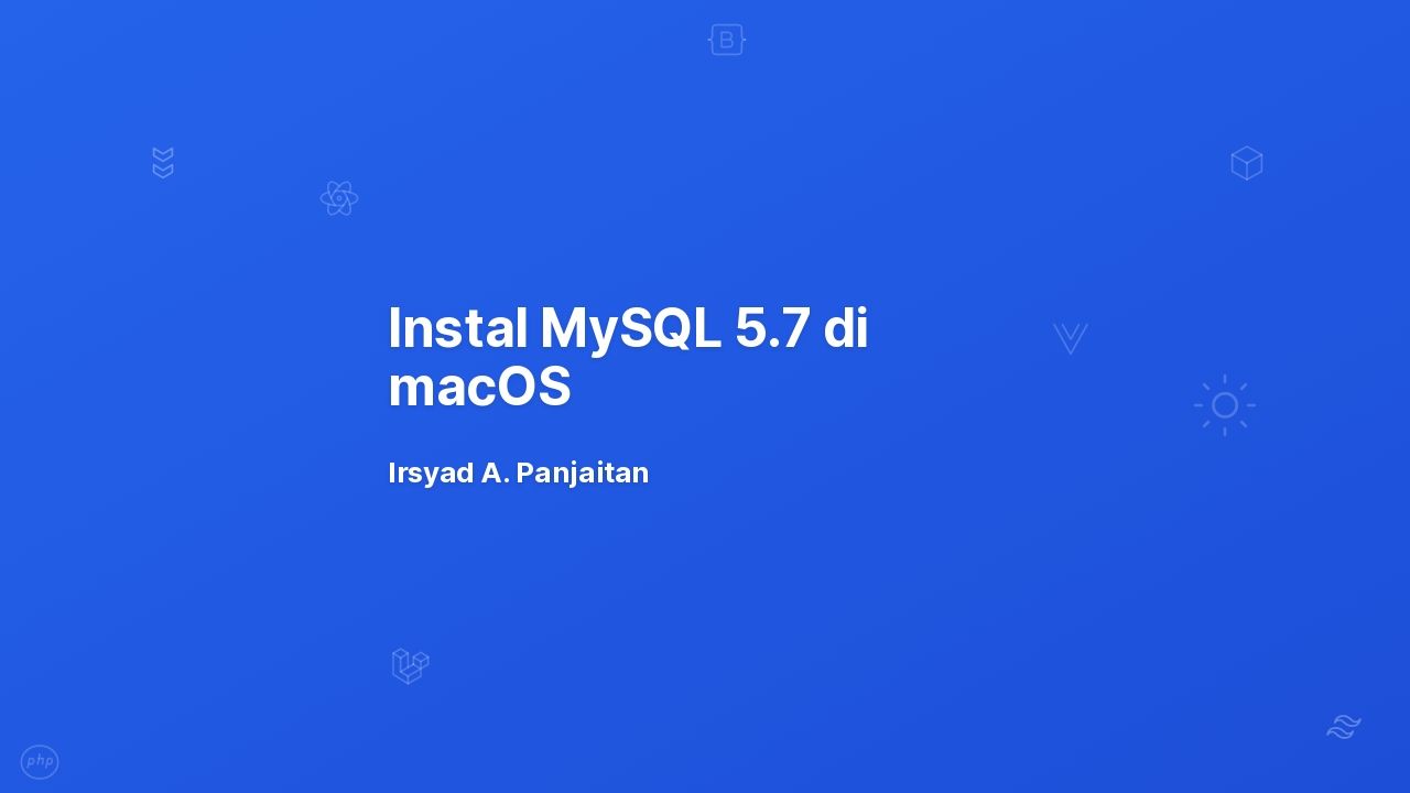 install mysql mac m1
