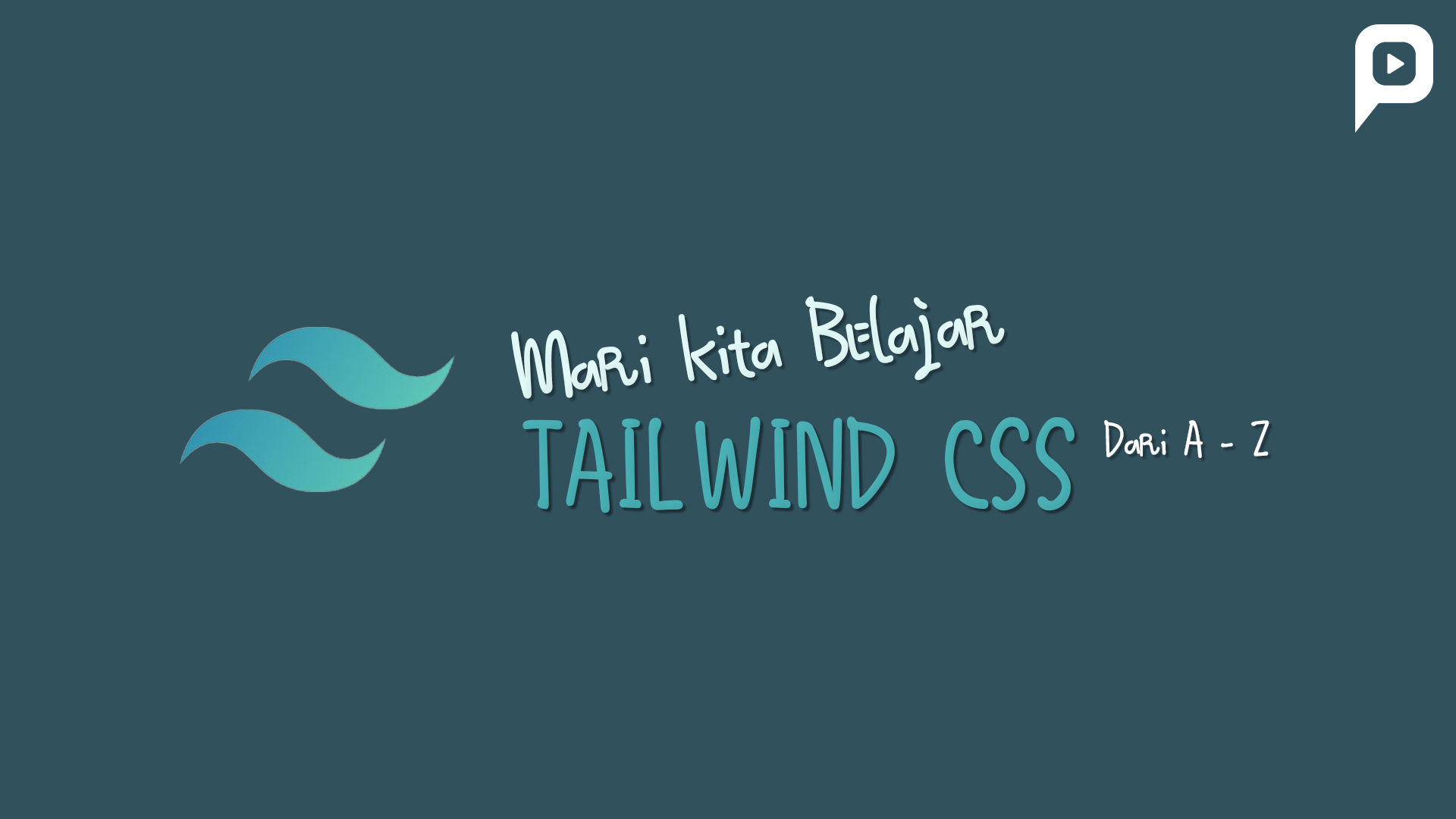 Tailwind font. Tailwind CSS icon.