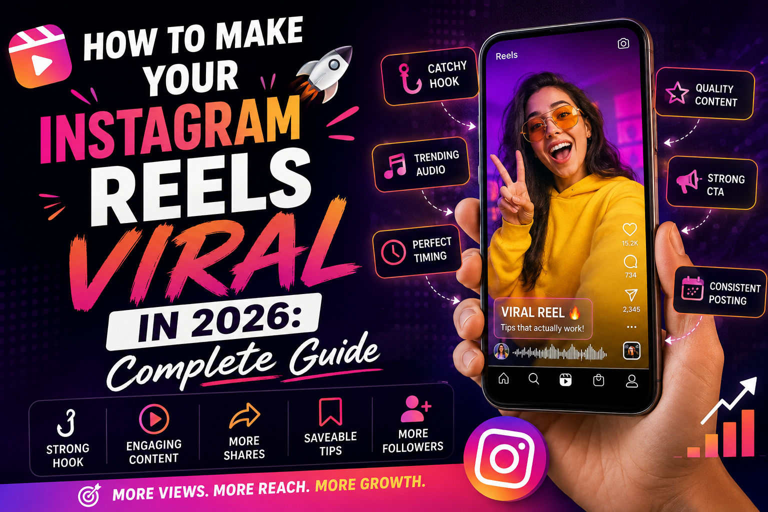 How to Make Your Instagram Reels Viral in 2026: Complete Guide