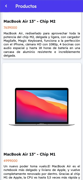Desarrollo mobile
