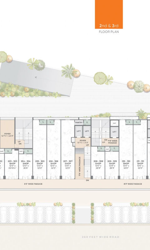 2ND AND 3RD FLOOR PLAN