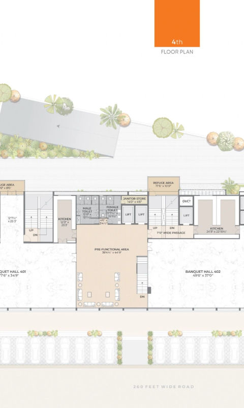 4TH FLOOR PLAN