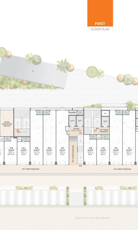 FIRST FLOOR PLAN