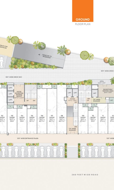 GROUND FLOOR PLAN