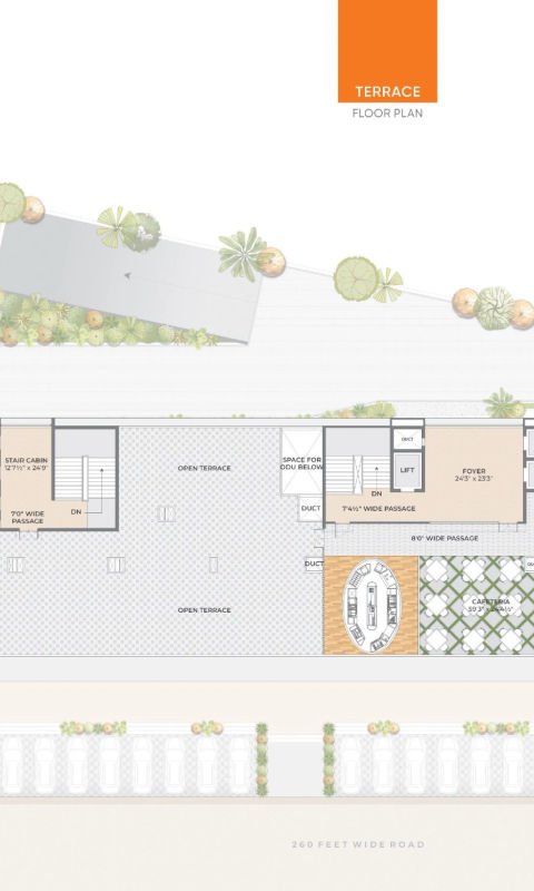 TERRACE FLOOR PLAN