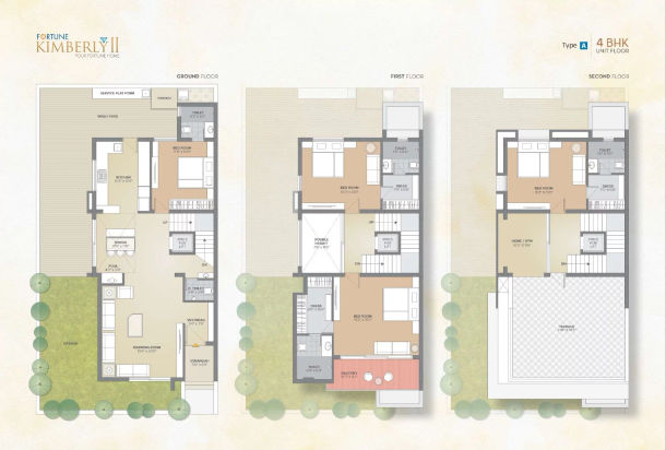 TYPE A 4 BHK