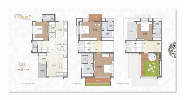 4BHK TYPE B 2 TO 9