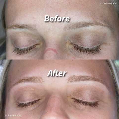 Brow Lamination & Tint
