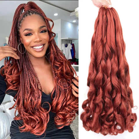 French Curl Braids service