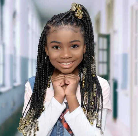 Kid's Braids (Hair Included) service