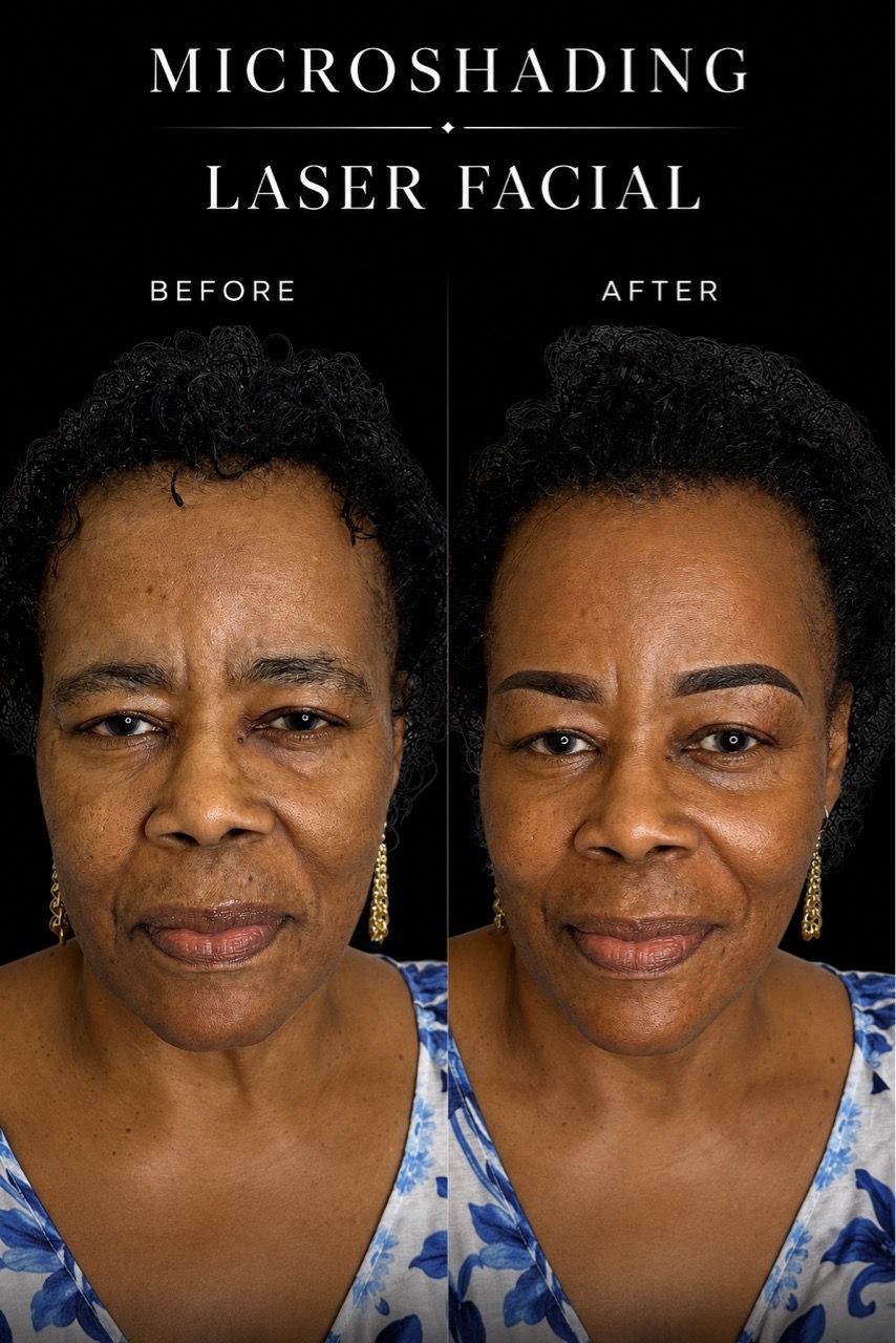 before-after,facial treatment,beauty service