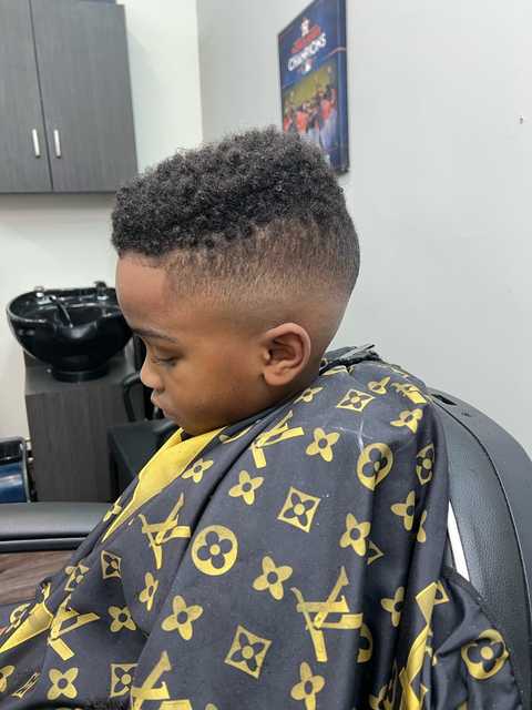 Kids haircut