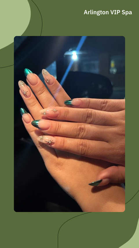 Nail Art with Crystal